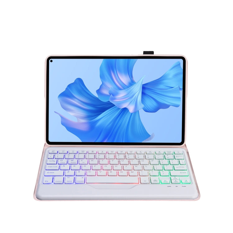 For Huawei MatePad Pro 11 2022 AHW12-BS Detachable Backlight Bluetooth Keyboard Tablet Leather Case