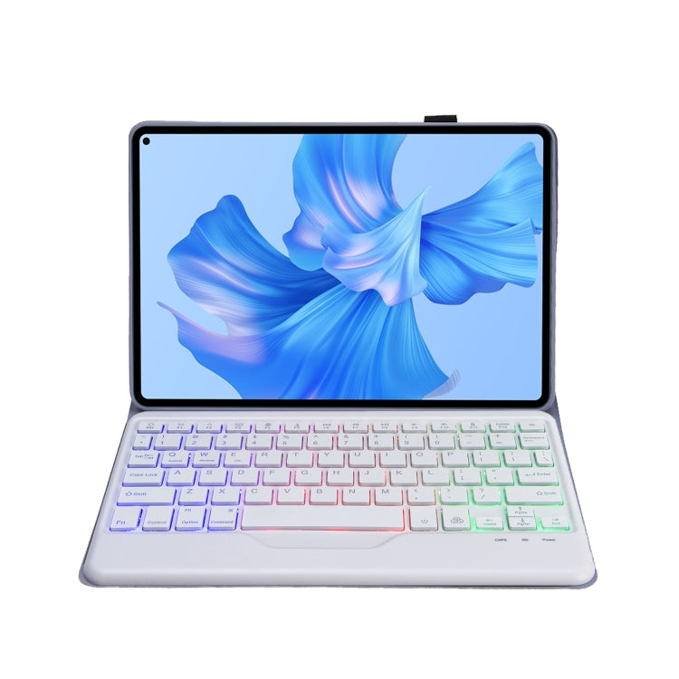 For Huawei MatePad Pro 11 2022 AHW12-BS Detachable Backlight Bluetooth Keyboard Tablet Leather Case
