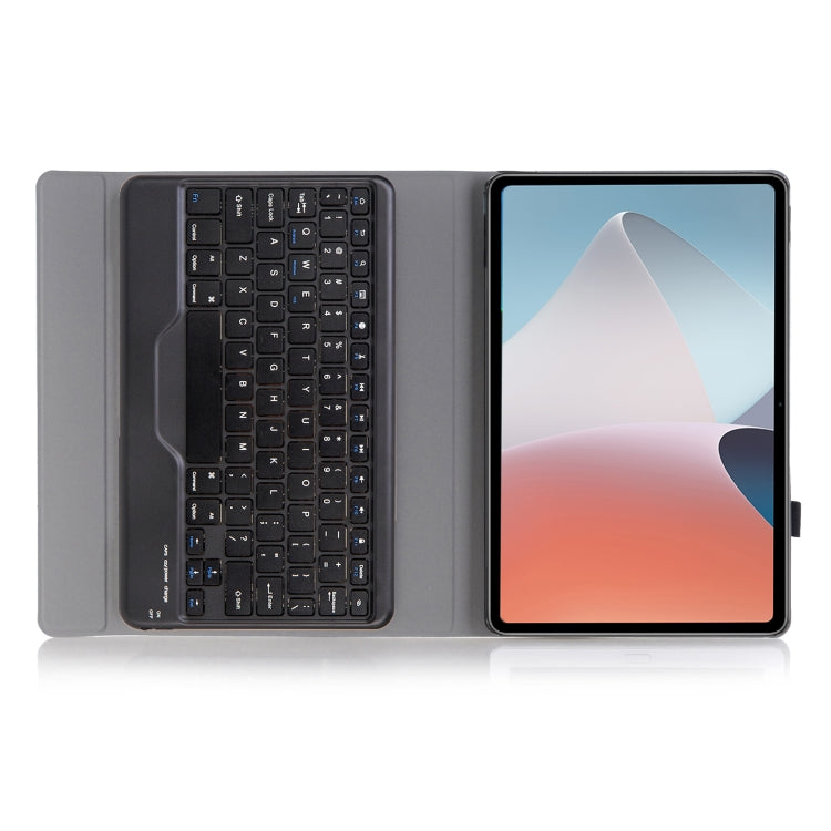 OP12-B Lambskin Texture Ultra-thin Bluetooth Keyboard Leather Case For OPPO Pad Air 10.4 inch