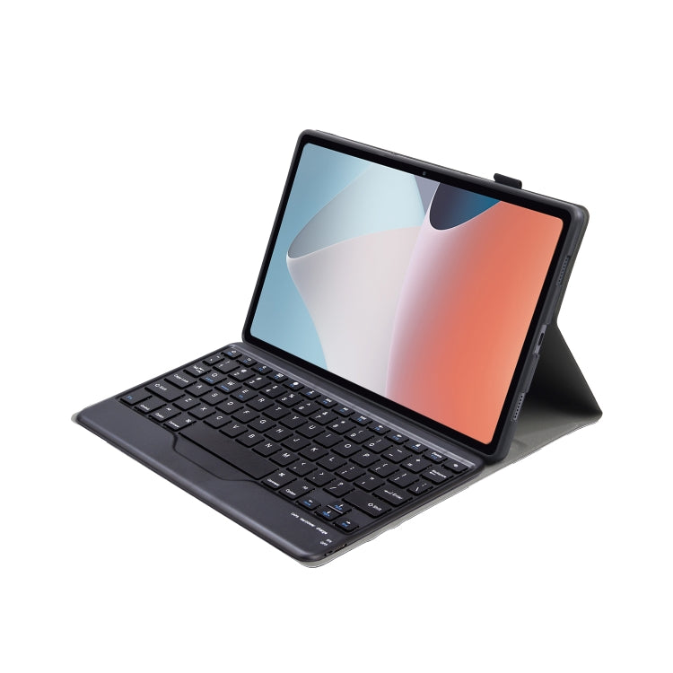 OP12-B Lambskin Texture Ultra-thin Bluetooth Keyboard Leather Case For OPPO Pad Air 10.4 inch