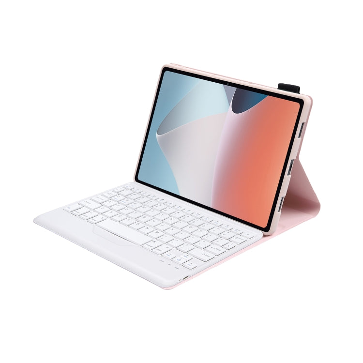 OP12-B Lambskin Texture Ultra-thin Bluetooth Keyboard Leather Case For OPPO Pad Air 10.4 inch