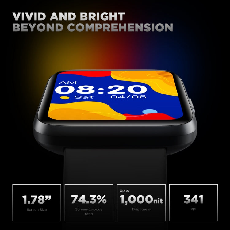 Zeblaze Beyond 1.78 inch AMOLED Display GPS Waterproof 5 ATM Health & Fitness Smart Watch