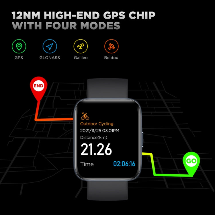 Zeblaze Beyond 1.78 inch AMOLED Display GPS Waterproof 5 ATM Health & Fitness Smart Watch