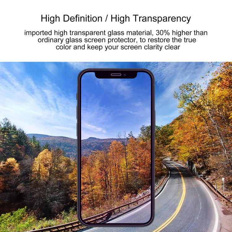 For iPhone 12 mini Purple Light Eye Protection Tempered Glass Film