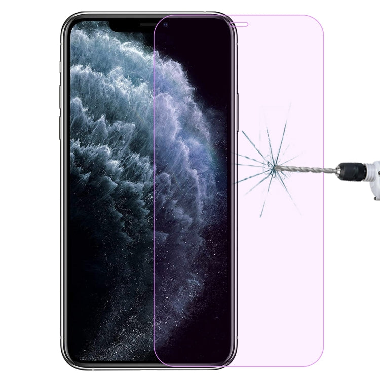 For iPhone 11 Pro / XS / X Purple Light Eye Protection Tempered Glass Film