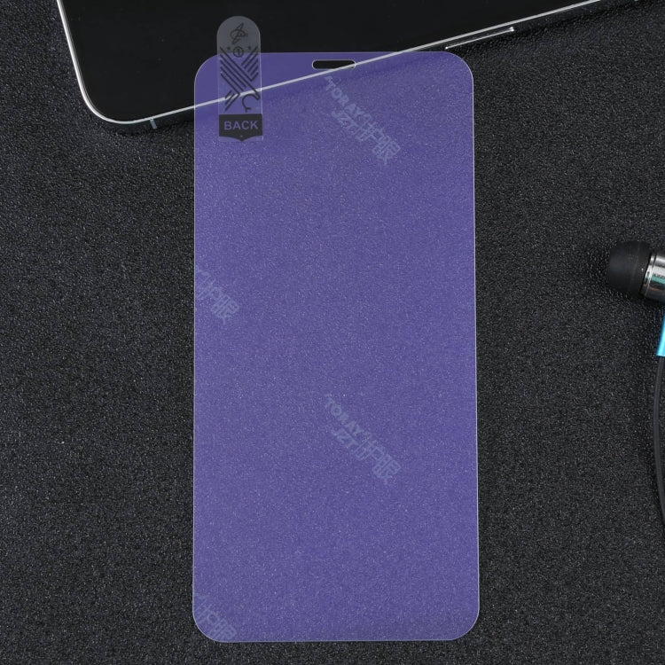 For iPhone 11 Pro / XS / X Purple Light Eye Protection Tempered Glass Film