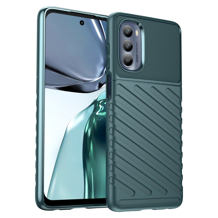 For Motorola Moto G62 5G India Thunderbolt Shockproof TPU Protective Soft Phone Case