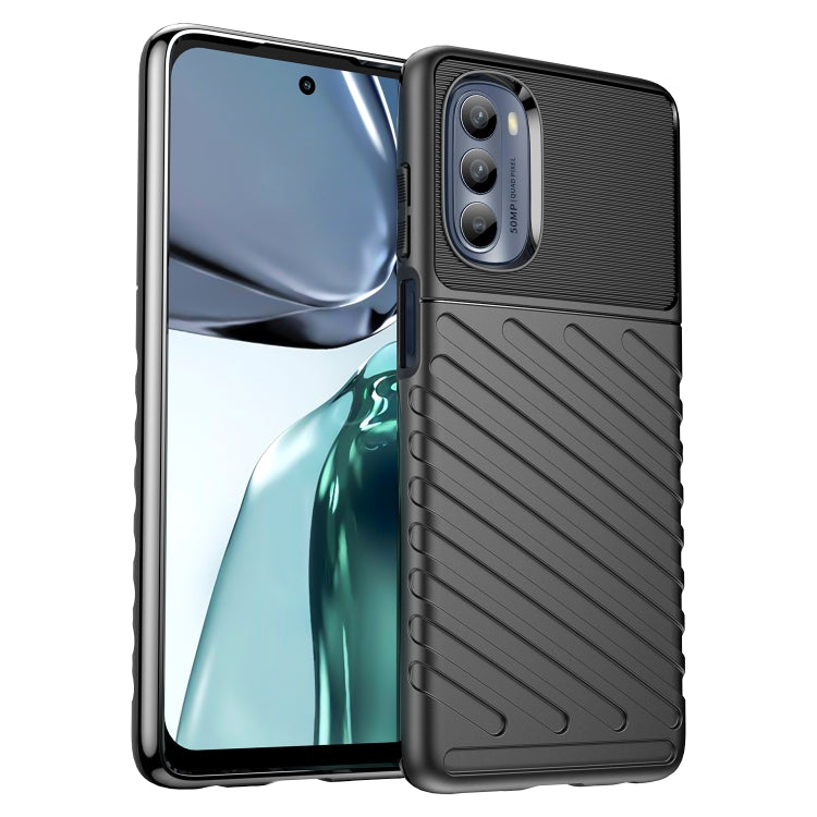 For Motorola Moto G62 5G India Thunderbolt Shockproof TPU Protective Soft Phone Case