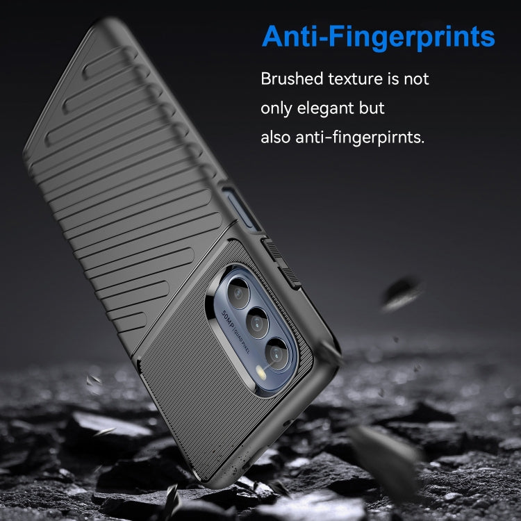 For Motorola Moto G62 5G India Thunderbolt Shockproof TPU Protective Soft Phone Case