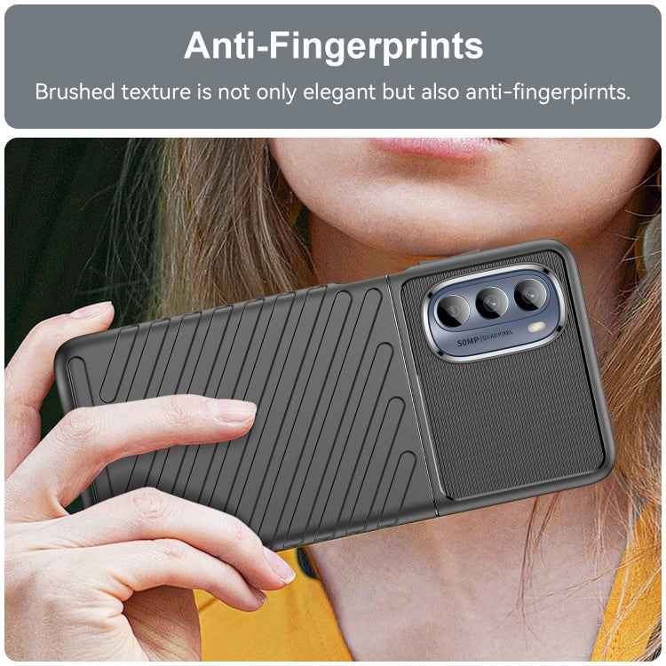 For Motorola Moto G62 5G India Thunderbolt Shockproof TPU Protective Soft Phone Case