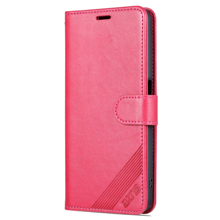 For OPPO A97 5G AZNS Sheepskin Texture Flip Leather Phone Case