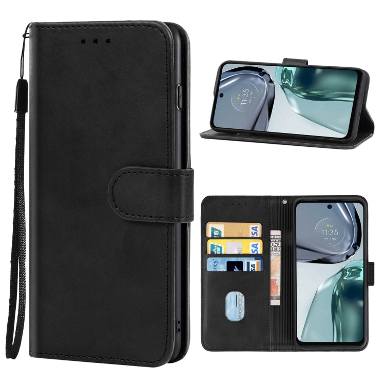 For Motorola Moto G62 India Leather Phone Case