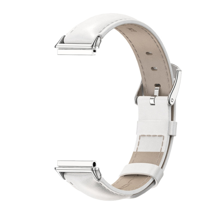For Huawei Band 7 / 7 NFC MIJOBS Cowhide Leather Watch Band