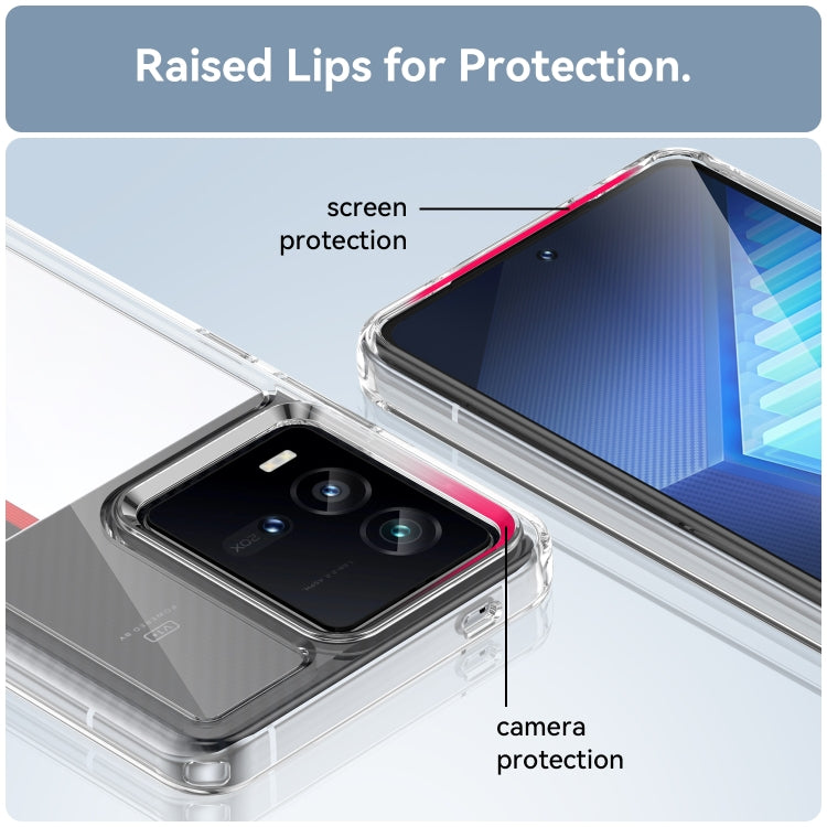 For vivo iQOO 9T Colorful Series Acrylic + TPU Phone Case