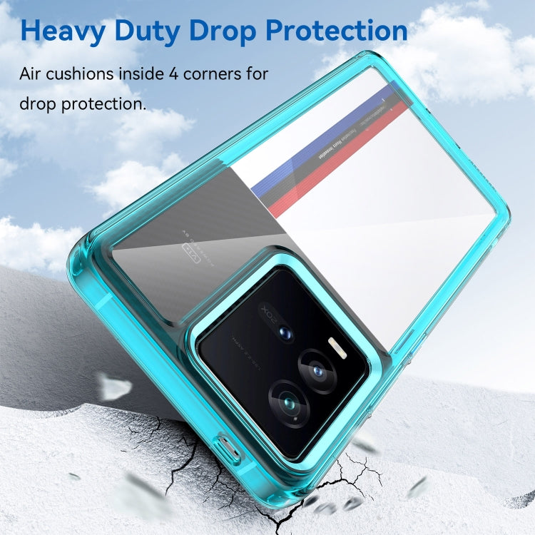 For vivo iQOO 9T Colorful Series Acrylic + TPU Phone Case