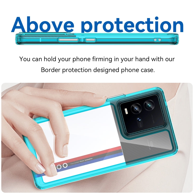For vivo iQOO 9T Colorful Series Acrylic + TPU Phone Case