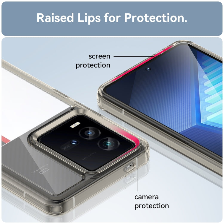 For vivo iQOO 9T Colorful Series Acrylic + TPU Phone Case