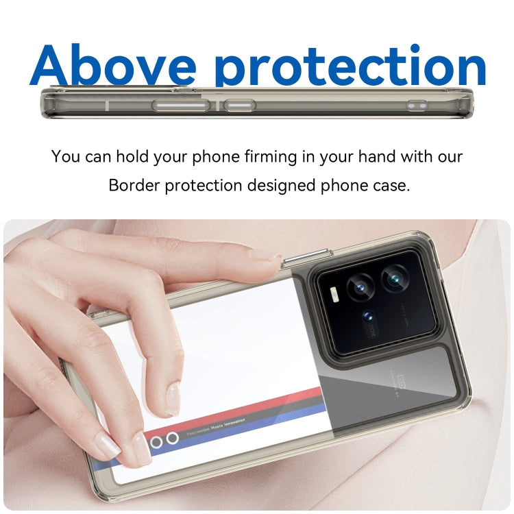 For vivo iQOO 9T Colorful Series Acrylic + TPU Phone Case