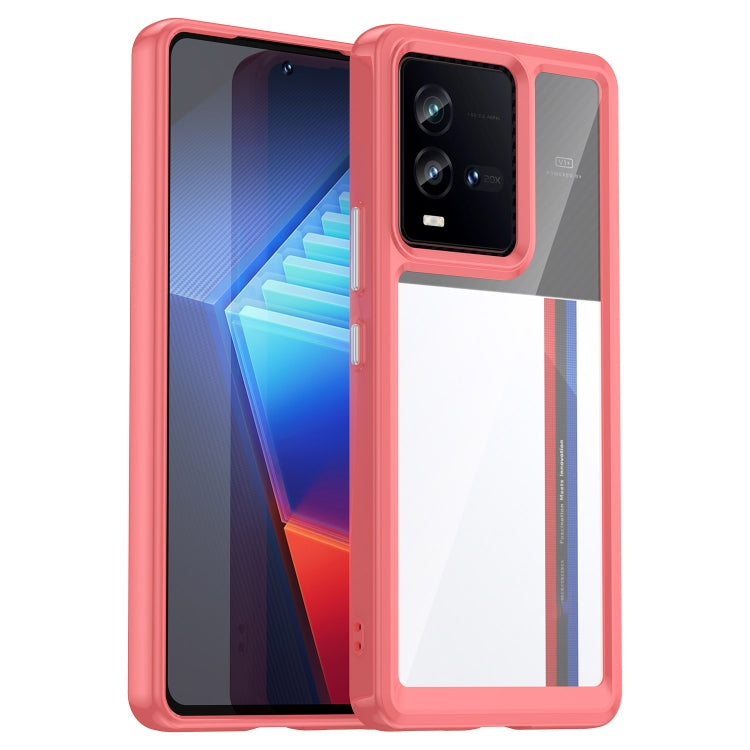 For vivo iQOO 9T Colorful Series Acrylic + TPU Phone Case