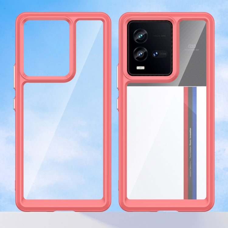 For vivo iQOO 9T Colorful Series Acrylic + TPU Phone Case
