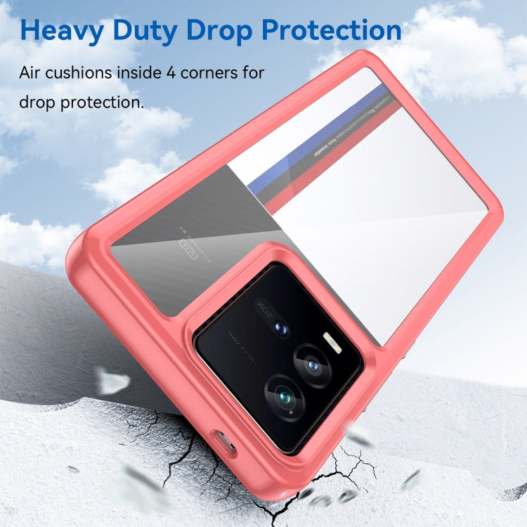 For vivo iQOO 9T Colorful Series Acrylic + TPU Phone Case