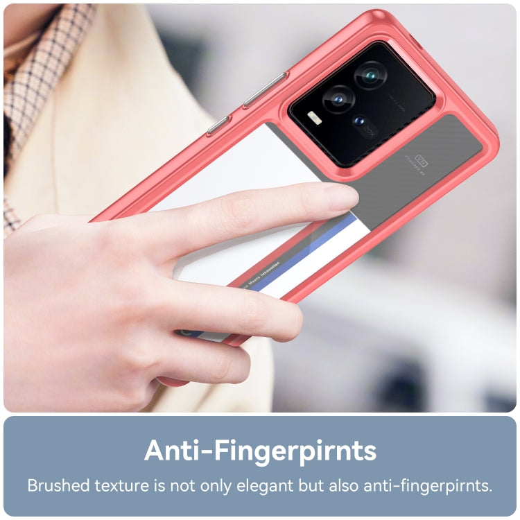 For vivo iQOO 9T Colorful Series Acrylic + TPU Phone Case