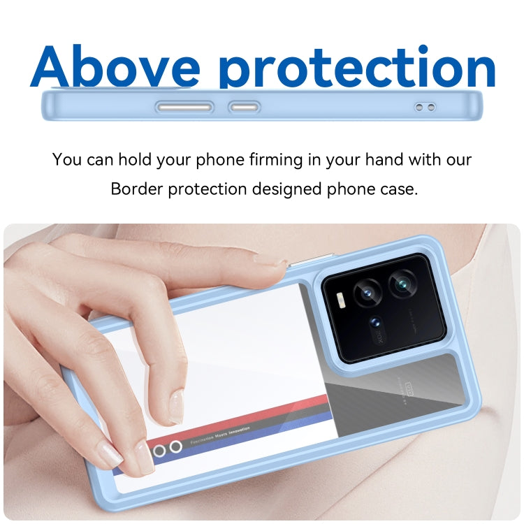 For vivo iQOO 9T Colorful Series Acrylic + TPU Phone Case