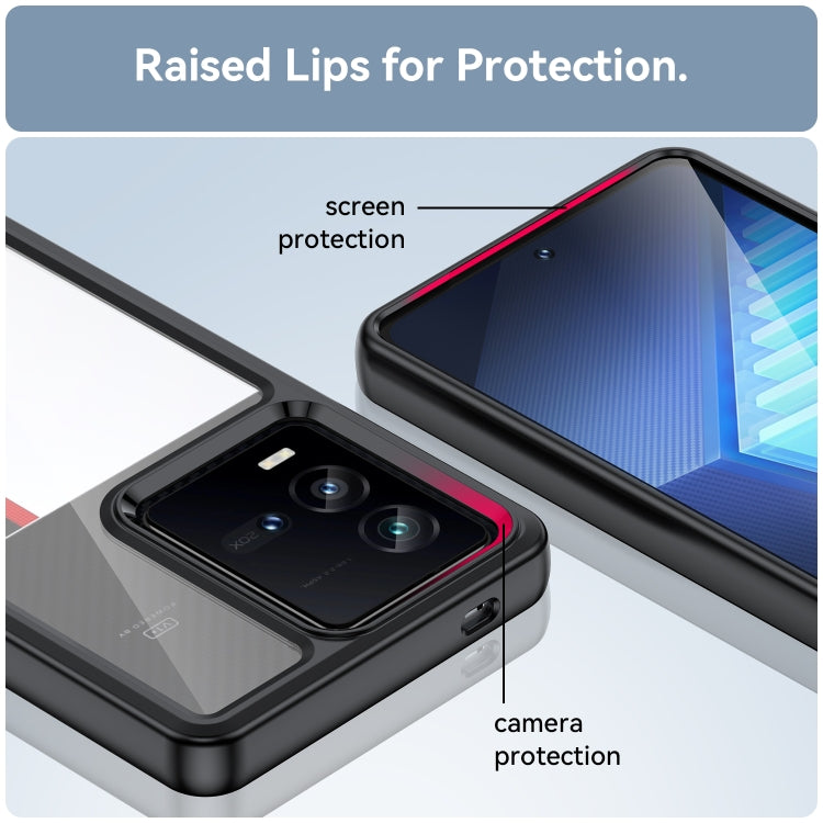 For vivo iQOO 9T Colorful Series Acrylic + TPU Phone Case