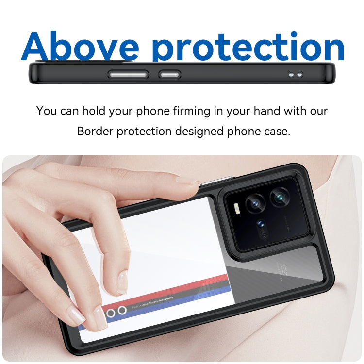 For vivo iQOO 9T Colorful Series Acrylic + TPU Phone Case