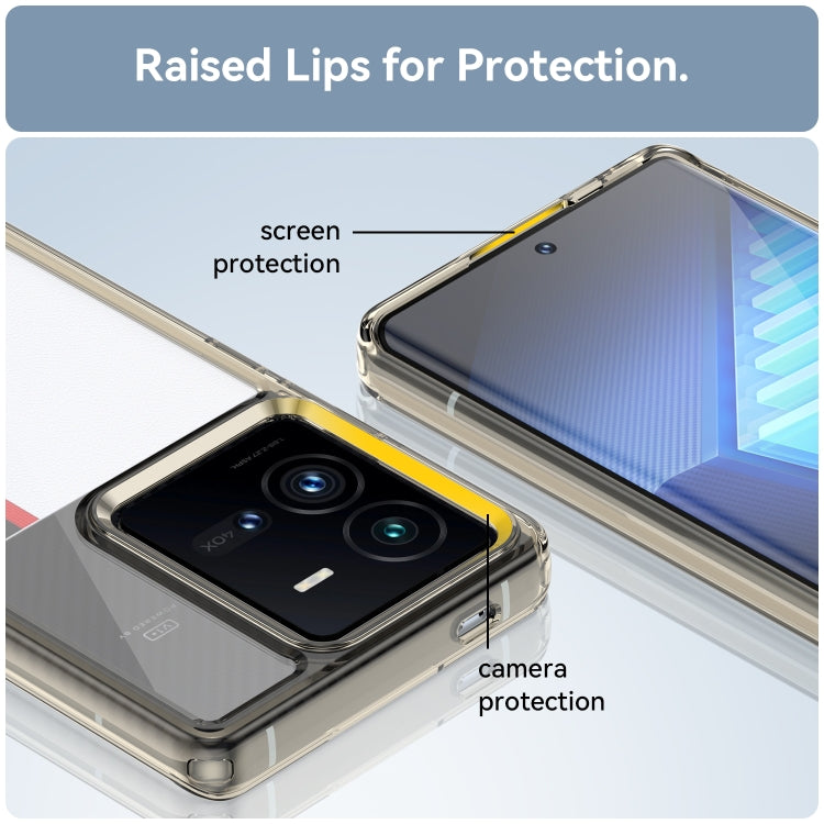 For vivo iQOO 10 Pro Colorful Series Acrylic + TPU Phone Case