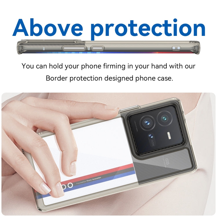 For vivo iQOO 10 Pro Colorful Series Acrylic + TPU Phone Case