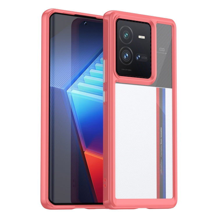 For vivo iQOO 10 Pro Colorful Series Acrylic + TPU Phone Case