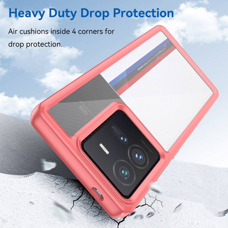 For vivo iQOO 10 Pro Colorful Series Acrylic + TPU Phone Case