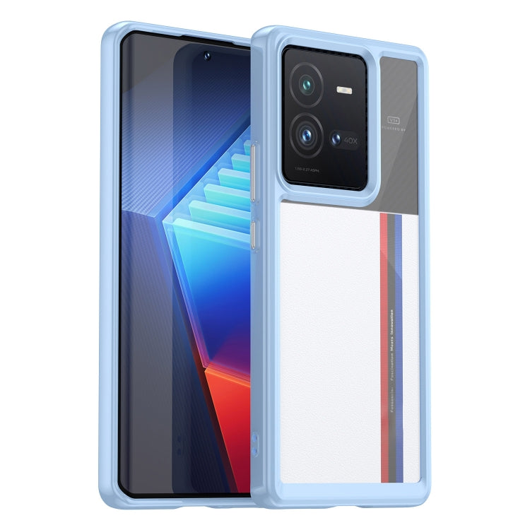 For vivo iQOO 10 Pro Colorful Series Acrylic + TPU Phone Case