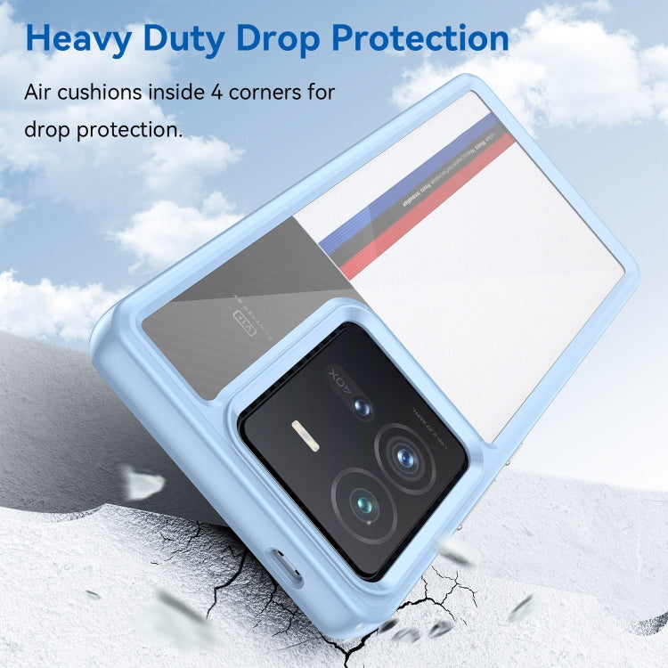 For vivo iQOO 10 Pro Colorful Series Acrylic + TPU Phone Case