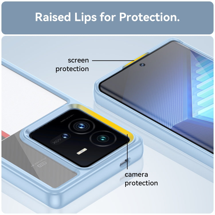 For vivo iQOO 10 Pro Colorful Series Acrylic + TPU Phone Case