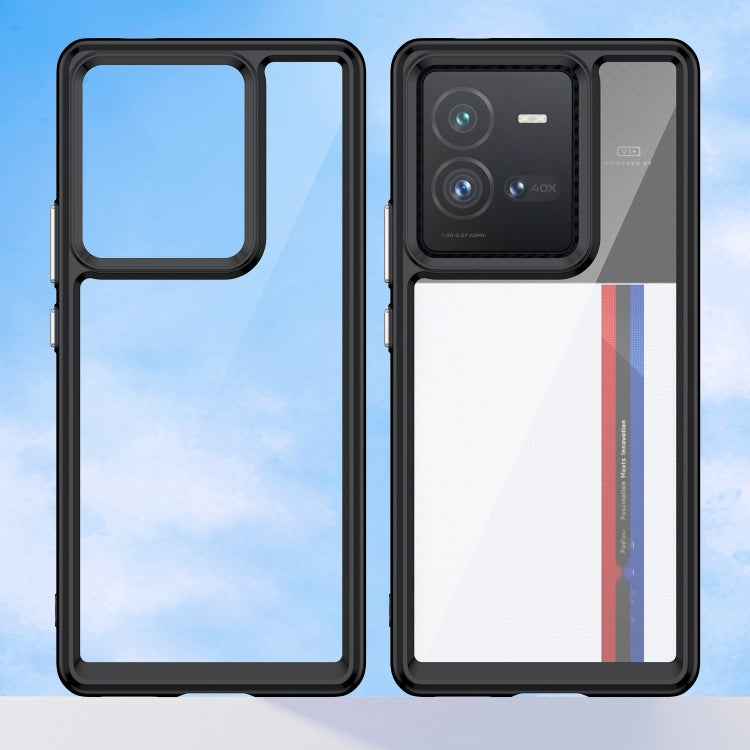 For vivo iQOO 10 Pro Colorful Series Acrylic + TPU Phone Case