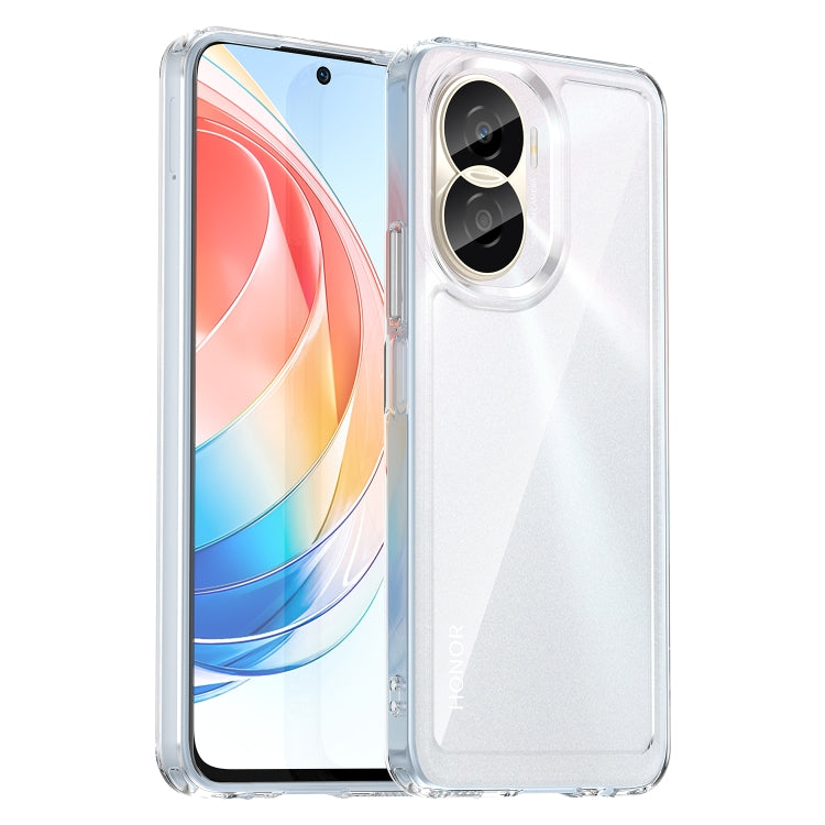 For Honor X40i Colorful Series Acrylic + TPU Phone Case