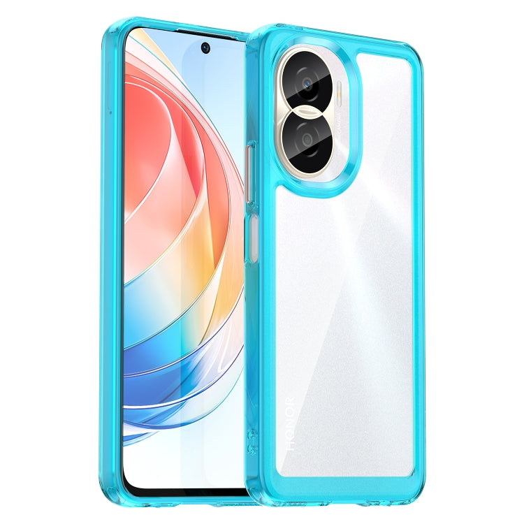 For Honor X40i Colorful Series Acrylic + TPU Phone Case