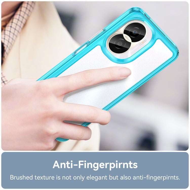 For Honor X40i Colorful Series Acrylic + TPU Phone Case