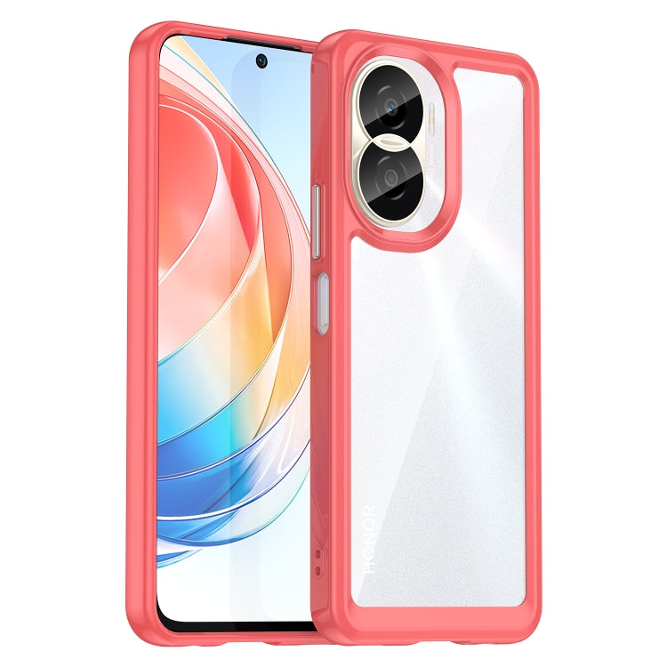For Honor X40i Colorful Series Acrylic + TPU Phone Case