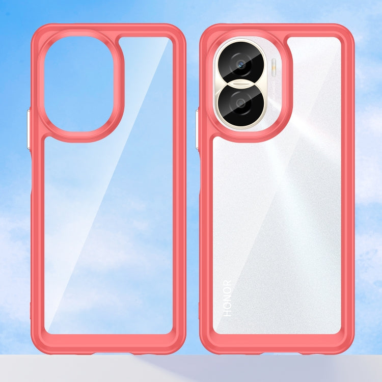 For Honor X40i Colorful Series Acrylic + TPU Phone Case