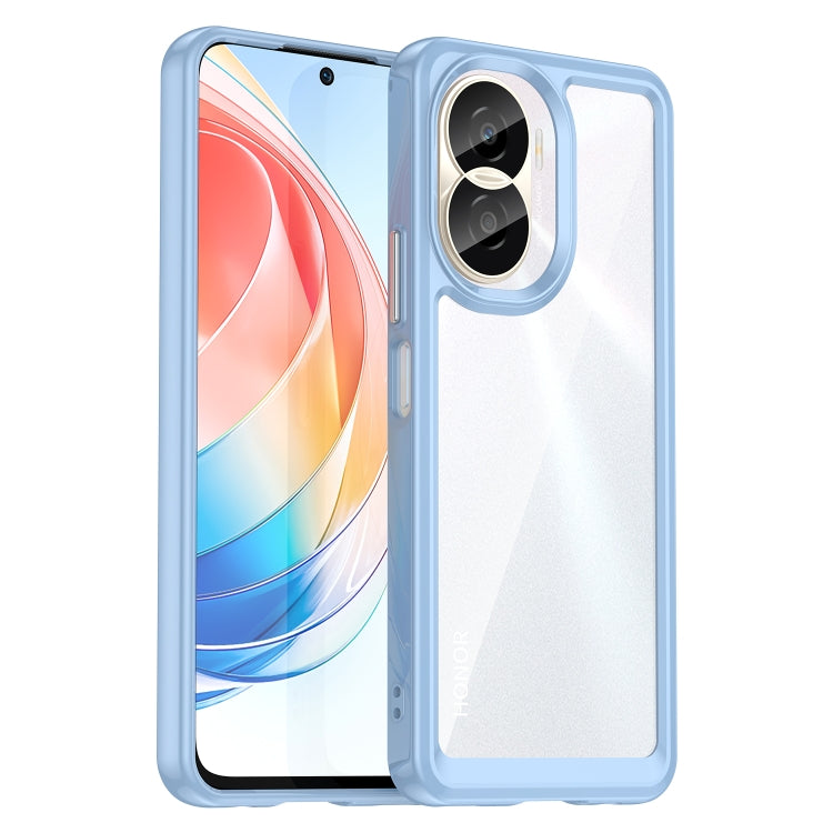 For Honor X40i Colorful Series Acrylic + TPU Phone Case