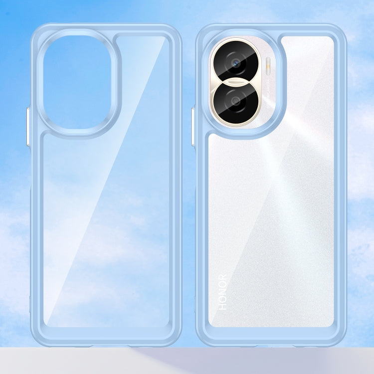 For Honor X40i Colorful Series Acrylic + TPU Phone Case