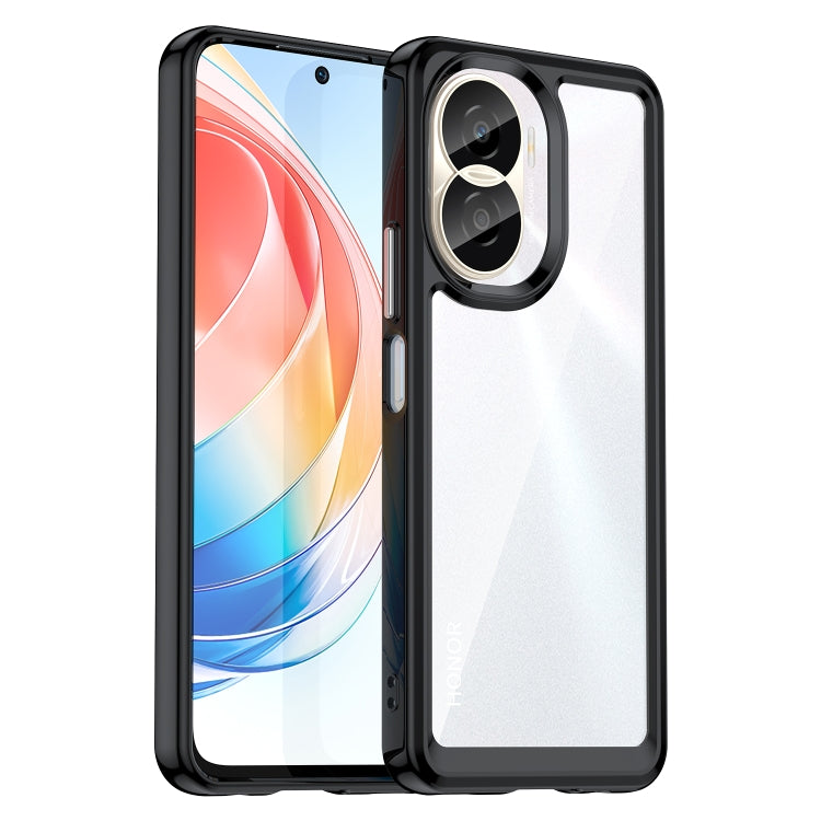 For Honor X40i Colorful Series Acrylic + TPU Phone Case