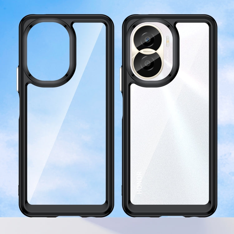 For Honor X40i Colorful Series Acrylic + TPU Phone Case