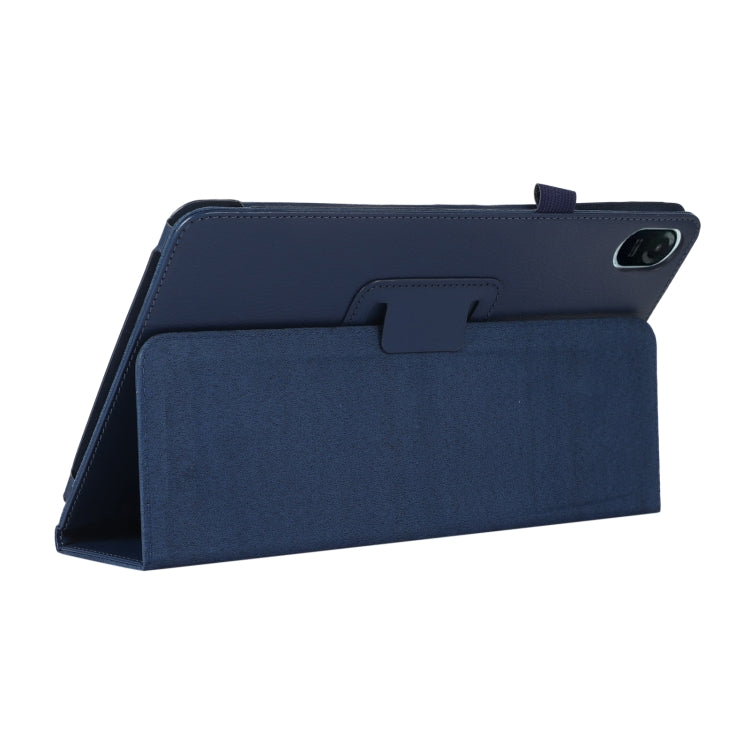 For Honor Pad 8 Litchi Texture Leather Tablet Case with Holder