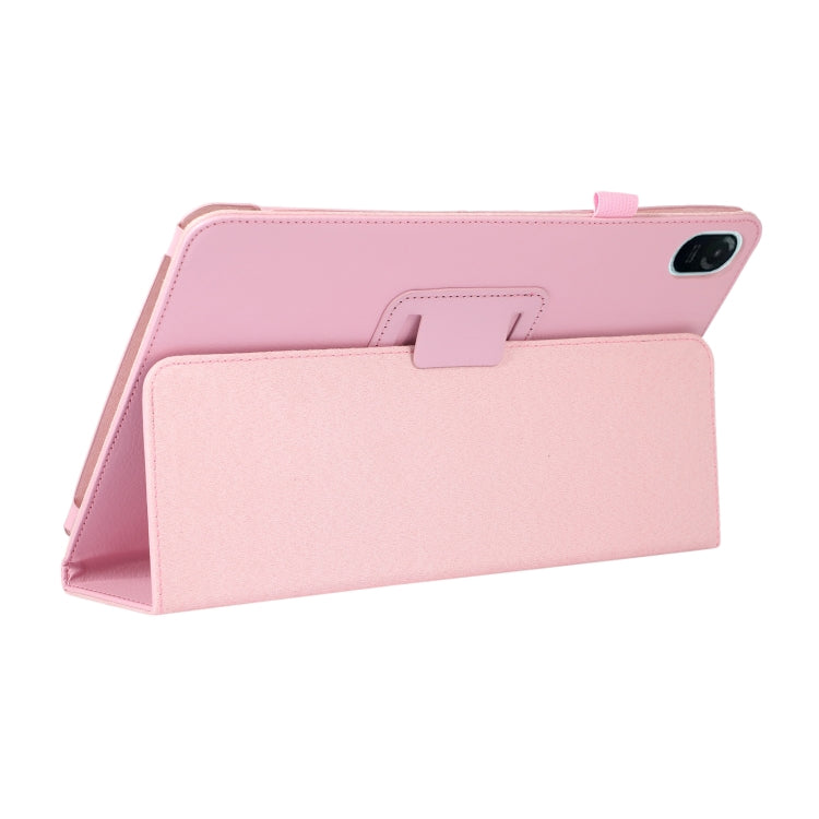 For Honor Pad 8 Litchi Texture Leather Tablet Case with Holder
