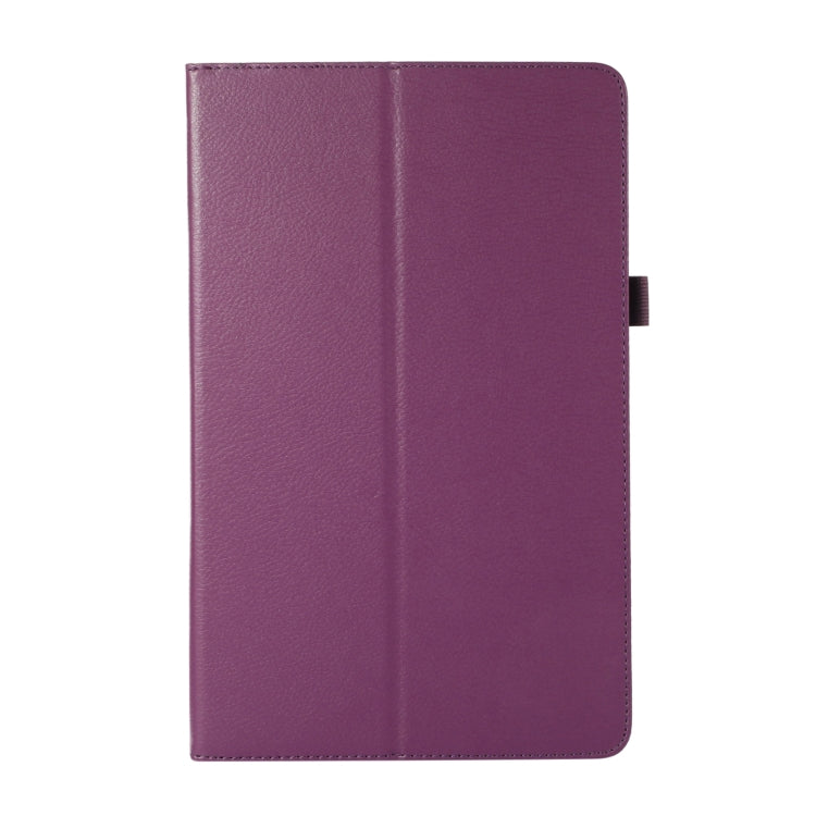 For Honor Pad 8 Litchi Texture Leather Tablet Case with Holder