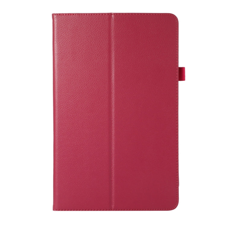 For Honor Pad 8 Litchi Texture Leather Tablet Case with Holder